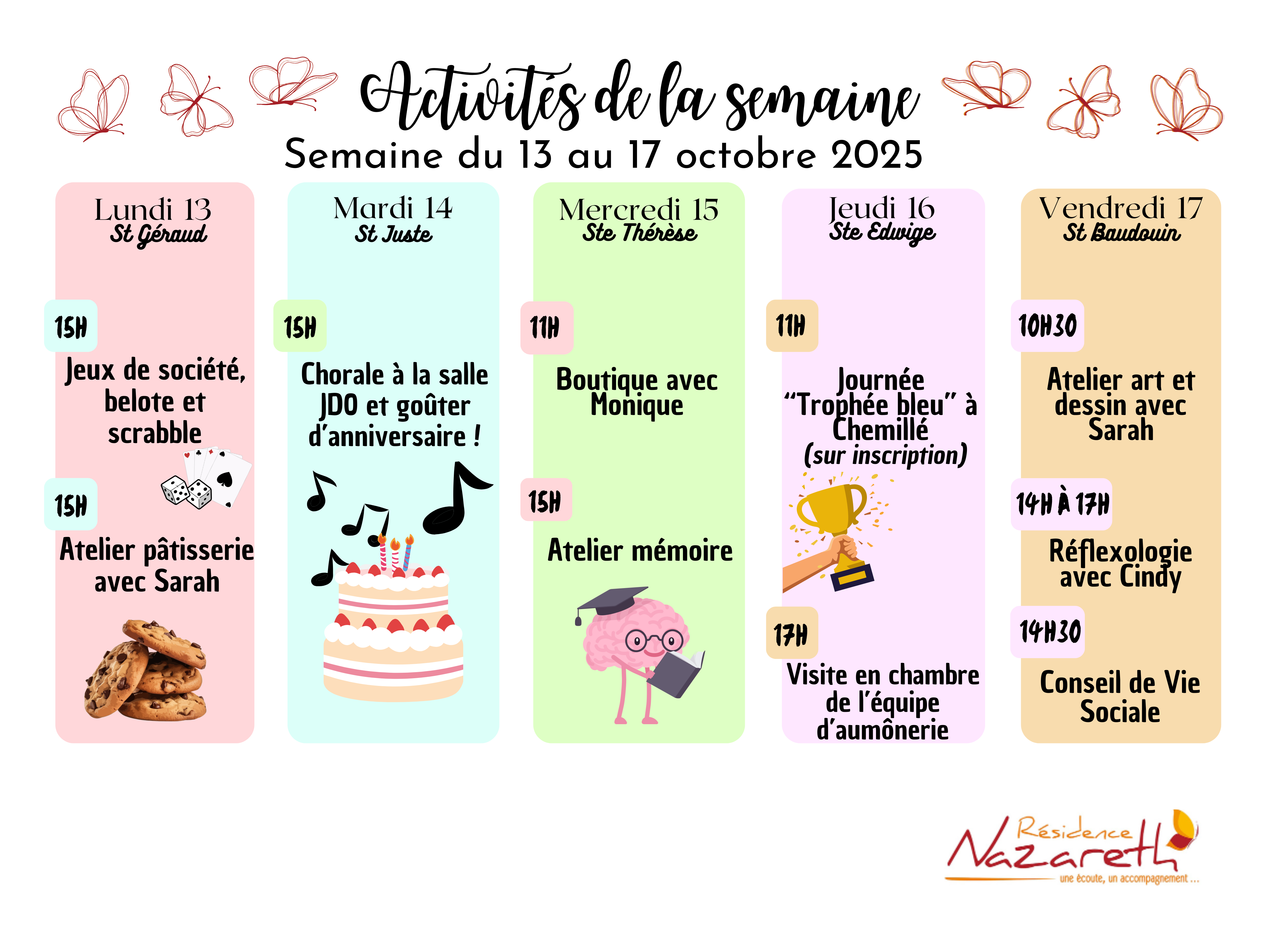 Activités de la semaine (54)